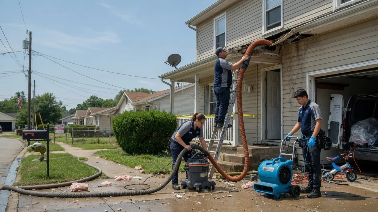 Water Damage Restoration in Cory, IN near me
